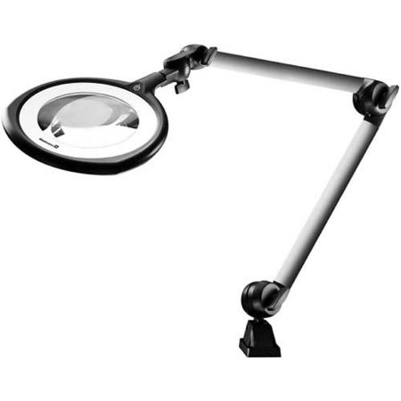 Waldmann Lighting Magnifying Lamp Table Mount LED 14 Watt White