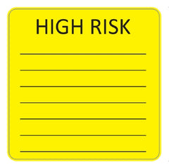 United Ad Label Pre-Printed Label Identi-Hide™ Communication Fill In Yellow Paper IDENTI-HIDE™ Black Confidential 2-1/2 X 2-1/2 Inch - M-1060226-1560 - Roll of 390