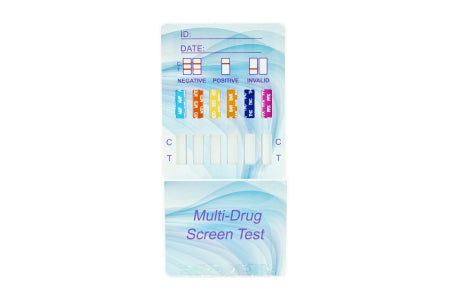 Healgen Scientific Ltd Drugs of Abuse Test 10-Drug Panel AMP, BAR, BZO, COC, mAMP/MET, MTD, OPI2000, OXY, PCP, THC Urine Sample 25 Tests