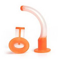 Intersurgical Oral Airway Intersurgical® Guedel 90 mm Length Orange / Clear