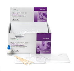 Rapid Test Kit McKesson Consult™ Colorectal Cancer Screening Fecal Occult Blood Test (FOBT) Stool Sample 50 Tests