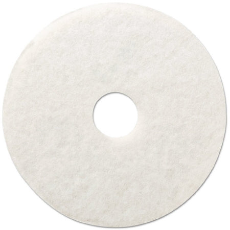 Lagasse Hard Floor Polishing Pad Boardwalk® 20 Inch White Polyester - M-1060888-3870 - Pack of 5