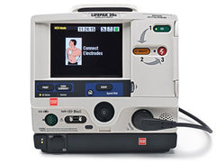 Monet Medical Reconditioned Defibrillator Unit Semi - Automatic Lifepak® 20 Electrode / Paddle Contact