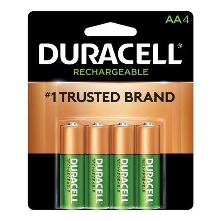 Duracell NiMH Battery Duracell® AA Cell 1.2V Rechargeable 4 Pack - M-1061825-2993 - Case of 24