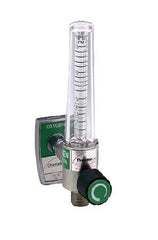 Allied Healthcare Timeter® Sure Grip Oxygen Flowmeter Single 0 - 15 LPM DISS Outlet Puritan Bennett Adapter
