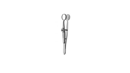 V. Mueller Chalazion Forceps Lambert 3-7/8 Inch Length Stainless Steel Serrated Handle - M-1062122-2314 - Each