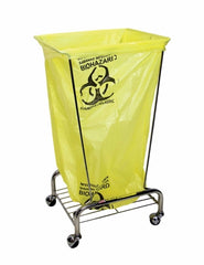 R & B Wire Products Hamper Stand Rolling Square Opening Manual Without Lid - M-1062287-4483 - Each