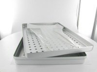 Healthmark Industries Instrument Tray Pro-Tec™ Micro Metal 1-1/2 X 7 X 11 Inch - M-1062593-1041 - Each