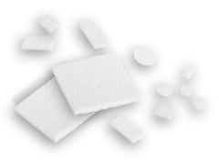 Surgical Cardiovascular Fabric DeBakey® Nonabsorbable Woven Polyester 6 X 6 Inch Square Style Sterile