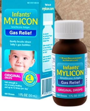 Infirst Healthcare Inc Infant Gas Relief Mylicon® 20 mg / 0.3 mL Strength Oral Drops 1 oz.