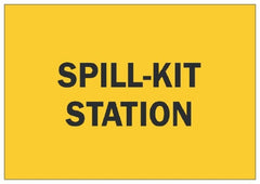 Fisher Scientific Wall Sign Alert Brady™ Spill-Kit Station - M-1063238-4746 - Each