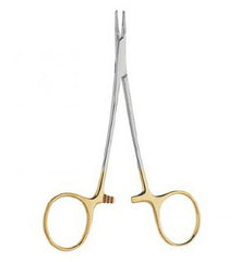 V. Mueller Needle Holder Vital™ 9 Inch Length 3,600 Teeth Per Square Inch Teeth, Straight, Ryder Narrow Jaw, Serrated Insert Finger Ring Handle - M-1063696-4478 - Each