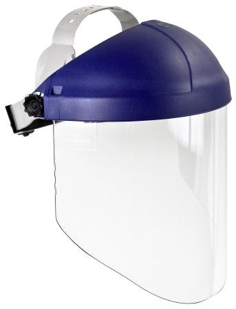 3M Wraparound Face Shield 3M™ One Size Fits Most Full Length Impact Resistant Reusable NonSterile