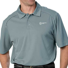 Fashion Seal Uniforms Polo Shirt Large Pewter Short Sleeve Male