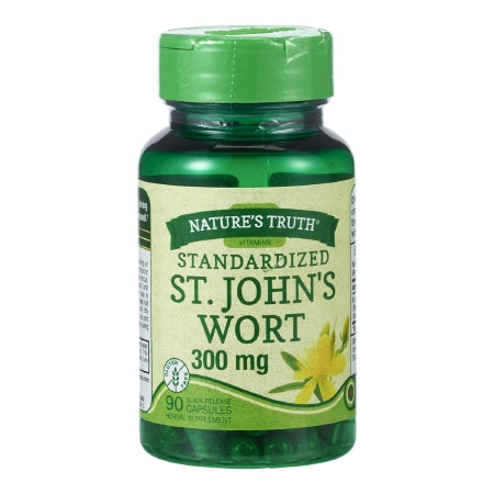 Piping Rock Health Products Dietary Supplement Nature's Truth® St. John's Wort Extract 300 mg Strength Capsule 90 per Bottle