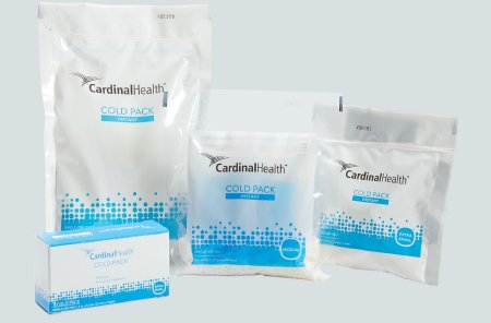 Cardinal Instant Cold Pack Cardinal Health™ Non-Sweat General Purpose Small 4-1/2 X 9 Inch Plastic / Ammonium Nitrate / Water Disposable