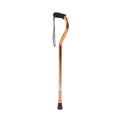 Offset Cane McKesson Aluminum 30 to 39 Inch Height Bronze