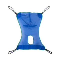 Full Body Commode Sling McKesson 4 or 6 Point Without Head Support X-Large 600 lbs. Weight Capacity