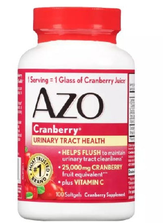 I Health Inc Urinary Pain Relief AZO® Phenazopyridine HCL Tablet 100 per Bottle