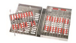 Miltex Instrument Cassette with Lid Thompson™ Series 9 Utility Stainless Steel 1-3/16 X 6 X 8 Inch - M-1066050-4467 - Each