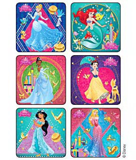 Medibadge Disney® 75 per Unit Princesses Glitter Sticker