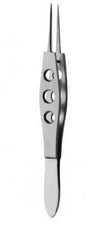 V. Mueller Forceps Jaffe 4 Inch Length Stainless Steel Curved Smooth Jaw - M-1066201-4462 - Each