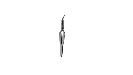 V. Mueller Sleeve Spreading Forceps Watzke 15 mm Stainless Steel Angled 30° 10 mm Tips, Serrated - M-1066202-4622 - Each