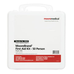 First Aid Kit McKesson 50 Person Plastic Case