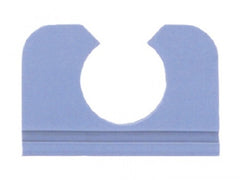 V. Mueller Instrument Bar 1.5 Inch, Long, Silicone, Open End 15 mm Opening Size, Anodized Finish - M-1066661-3673 - Each