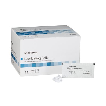 Lubricating Jelly McKesson 5 Gram Individual Packet Sterile