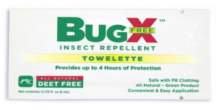 Coretex Products Insect Repellent BugX® Free Towelette Individual Packet
