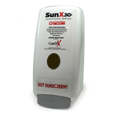 Coretex Products Sunscreen Dispenser Coretex Sun X White Manual Push 750 mL Wall Mount - M-1066924-2949 - Each