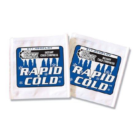 Cambridge Sensors USA Instant Cold Pack Rapid Cold™ General Purpose Large 5-1/2 X 10-1/2 Inch Plastic / Ammonium Nitrate / Water Disposable