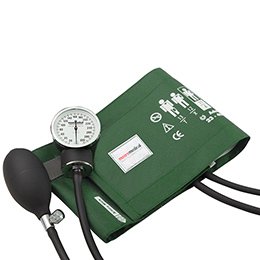 Aneroid Sphygmomanometer with Cuff McKesson Premium 2-Tube Pocket Size Hand Held Adult Large Cuff