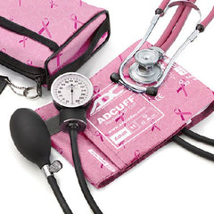 American Diagnostic Corp Aneroid Sphygmomanometer Combo Kit Pocket Style Hand Held Size 11 Nylon Cuff 22 Inch Stethoscope Tube Sprague Rappaport Stethoscope
