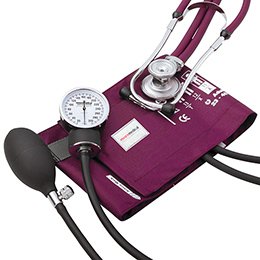 Aneroid Sphygmomanometer Combo Kit Combo Kit Size 11 Nylon Cuff 22 Inch Stethoscope Tube Sprague Rappaport Stethoscope