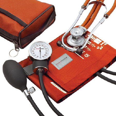 Aneroid Sphygmomanometer Combo Kit Combo Kit Size 11 Nylon Cuff 22 Inch Stethoscope Tube Sprague Rappaport Stethoscope