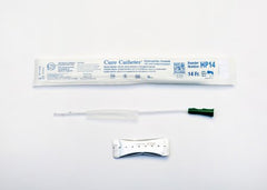 Cure Medical Urethral Catheter Cure Catheter™ Straight Tip Hydrophilic Coated Plastic 14 Fr. 10 Inch