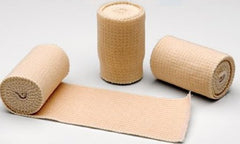 Elastic Bandage McKesson 2 Inch X 4-1/2 Yard Standard Compression Double Hook and Loop Closure Tan NonSterile