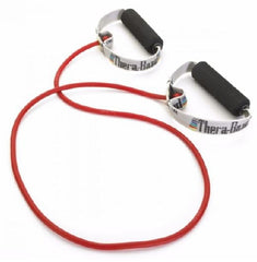Performance Health Exercise Resistance Tubing Thera-Band® Red 48 Inch Length Medium Resistance