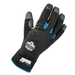 Ergodyne Utility Glove ProFlex® 817 Reinforced Thermal X-Large Synthetic Leather / Thinsulate™ Black / Gray Wrist Length Hemmed Cuff NonSterile - M-1068425-2923 - Case of 6