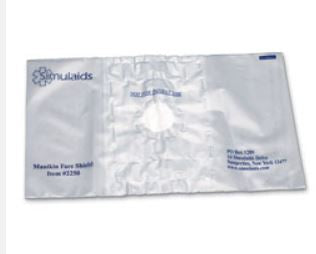 Simulaids Manikin Face Shield