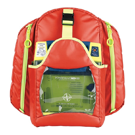 StatPacks Inc AED Backpack G3 QuickLook Red Tarpaulin 18 X 14 X 7-1/2 Inch - M-1069192-4487 - Each