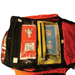 Thomas Transport Packs / EMS Emergency Bag Aeromed Pack Orange 11 X 12 X 5 Inch - M-1069298-2457 - Each