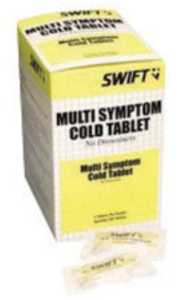 Honeywell Safety Products Cold and Cough Relief Swift® 325 mg - 5 mg - 200 mg - 15 mg Strength Tablet 2 per Pack