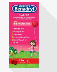 Johnson & Johnson Consumer Children's Allergy Relief Children's Benadryl® 12.5 mg Strength Liquid 4 oz.