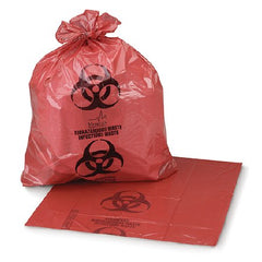 Medegen Medical Products LLC Biohazard Bag 30 - 32 Gallon Red Bag 31 X 41 Inch - M-1069870-3391 - Case of 100