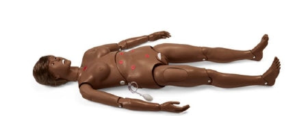 Nasco Dark Skin Manikin Gaumard® Susie/Simon® Male / Female Interchangeable 46 lbs.