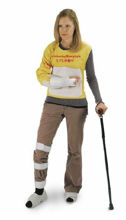 Nasco Simulation Suit Hemiplegia Non-Gender Specific Large 6-1/2 lbs.