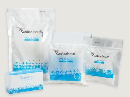 Cardinal Instant Cold Pack Cardinal Health™ Non-Sweat General Purpose Large 6 X 9 Inch Plastic / Ammonium Nitrate / Water Disposable